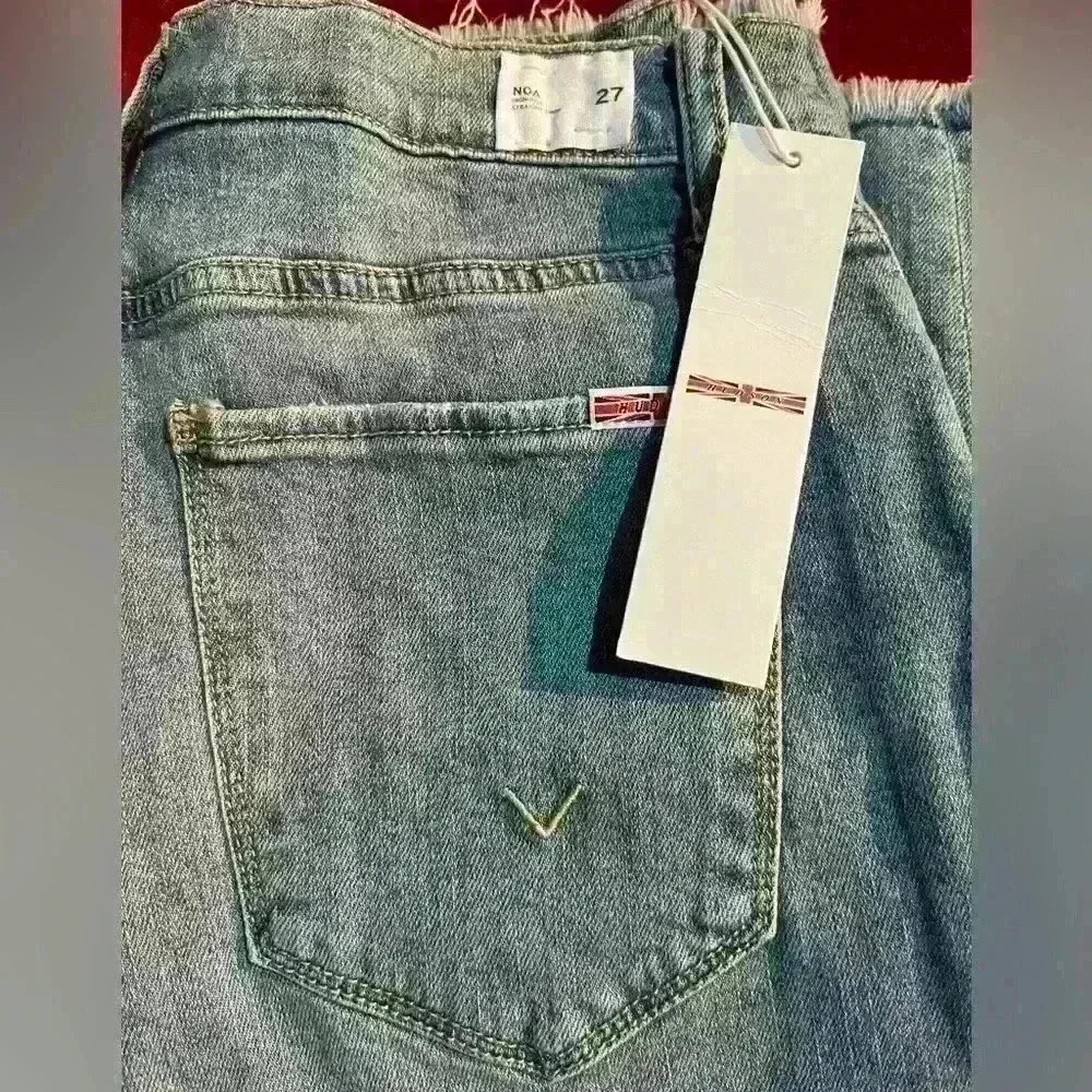 NWT Hudson Noa High Rise Crop Fray Jeans size 27 new - Picture 4 of 6